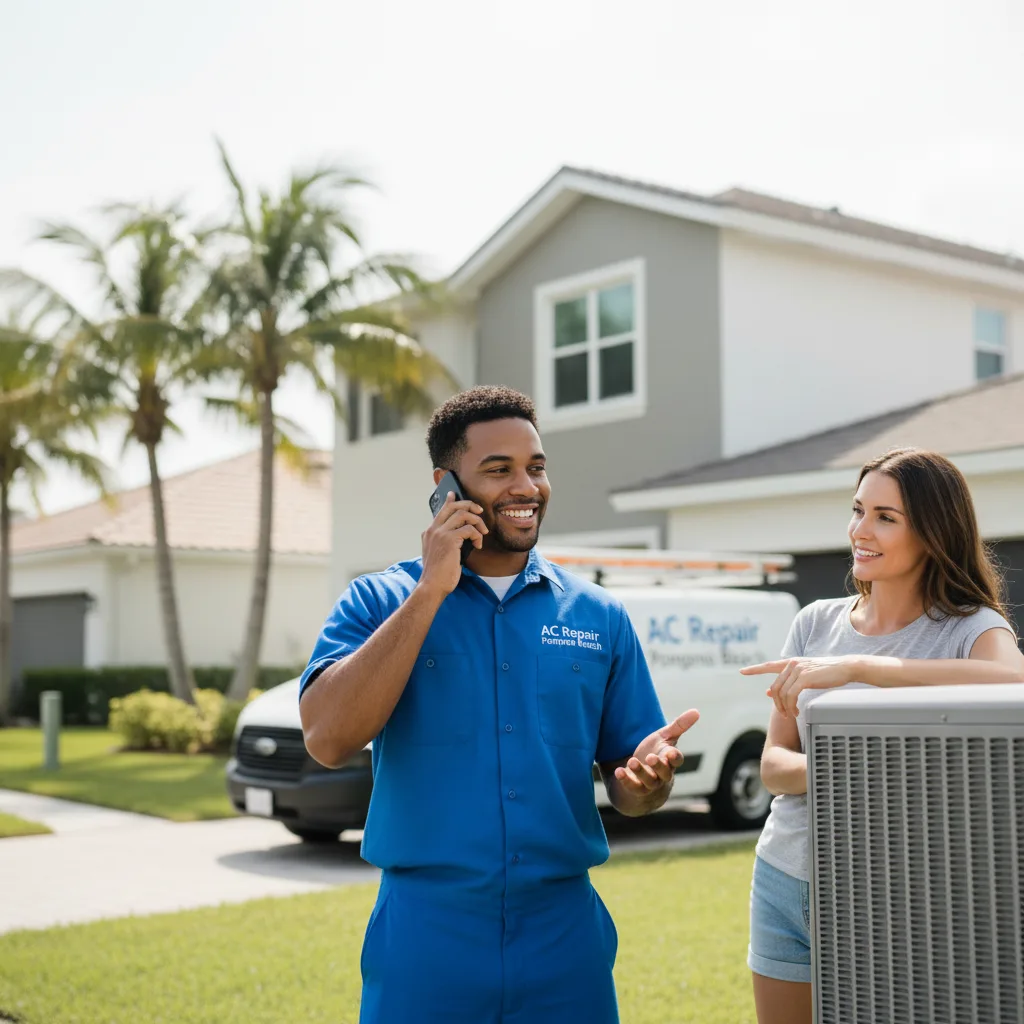 AC Repair Pompano Beach customer support in West Dundee